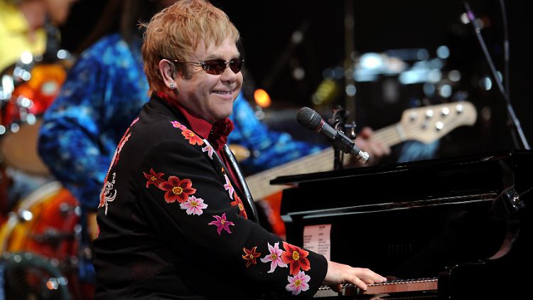 Will sich nicht einschüchtern lassen: Elton John.