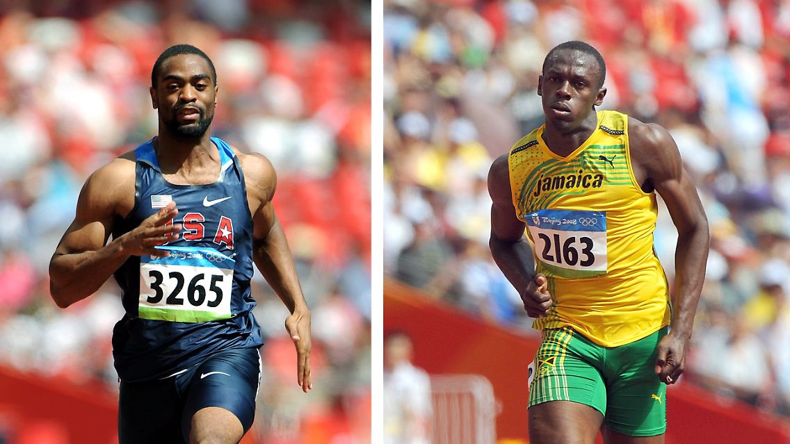 Das 100-Meter-Duell zwischen Tyson Gay und Usain Bolt wird keine zehn Sekunden dauern - aber es elektrisiert die Fans.