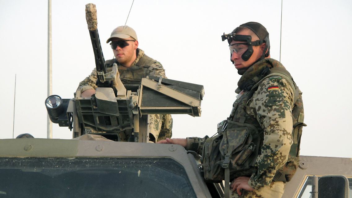 Bundeswehr-Soldaten: Es heißt, besonders wachsam zu sein.