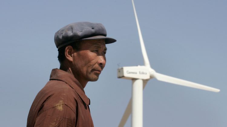 Die Marschroute der Regierung: Der Energiehunger der 1,3 Milliarden Chinesen soll zunehmend mit erneuerbaren Energien gestillt werden. 