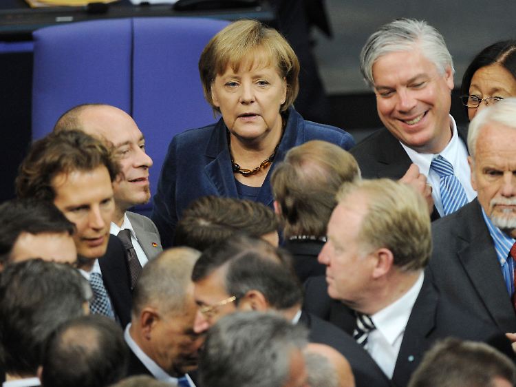 Setzt sich durch: Angela Merkel.