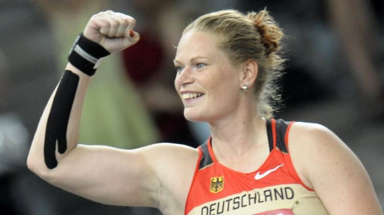 Nadine Kleinert zeigte ihre Bestleistung.