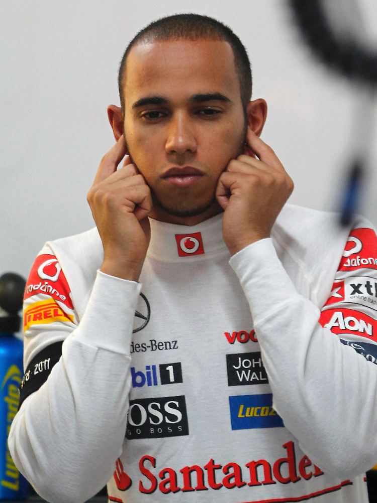 Schnappte Sebastian Vettel die Bestzeit weg, verliert aber deshalb im Rennen drei Startplätze: Lewis Hamilton.