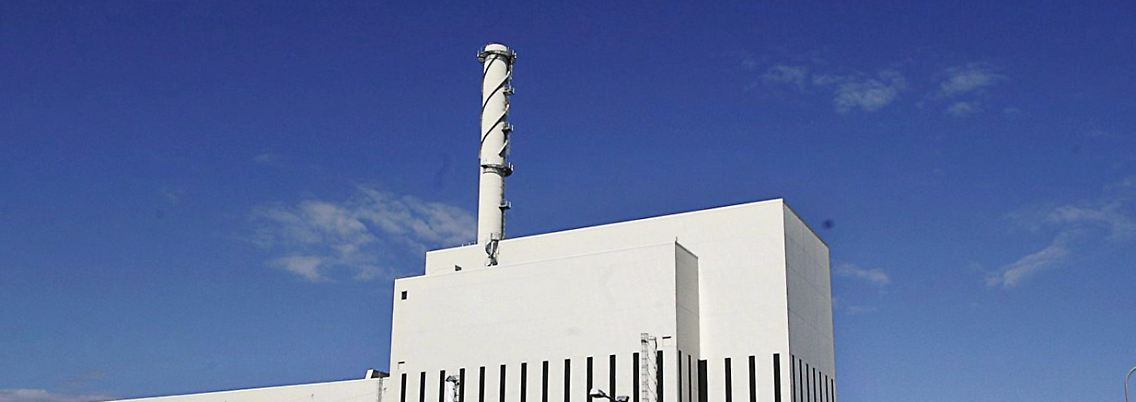 Das schwedische Kernkraftwerk Oskarshamm.