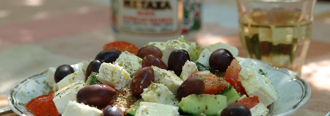 Griechischer Salat.