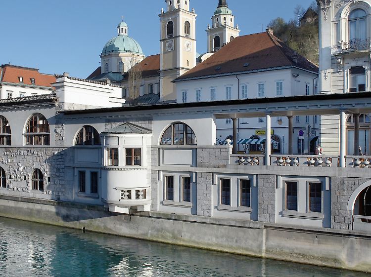 Ljubljana gehörte früher zum Reich der Habsburger. Noch immer finden Besucher hier mehr Altösterreich als Balkan.
