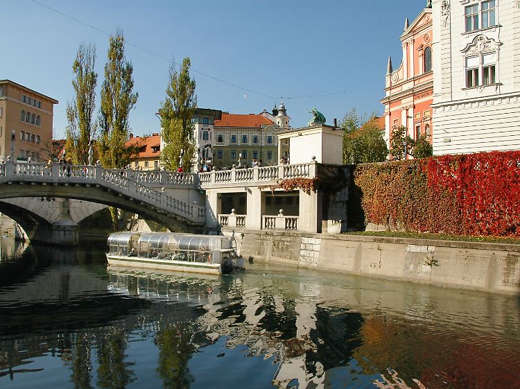 Stadt der leisen Töne: Der slowenische Architekt Jože Plecnik hinterließ seine Spuren in Ljubljana.