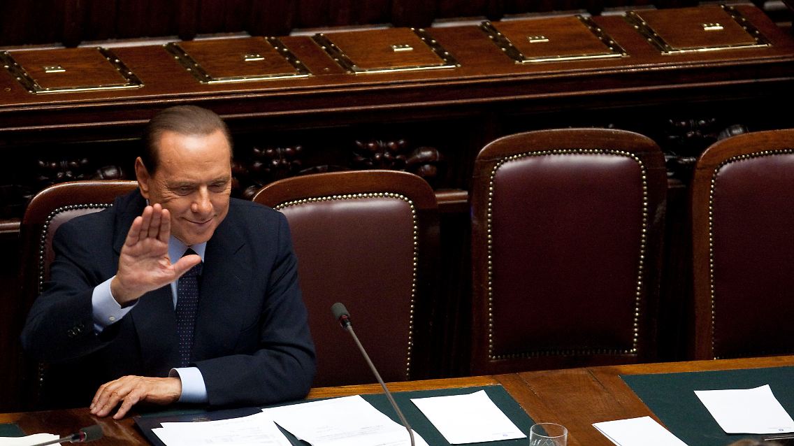 Italiens Premier Silvio Berlusconi.