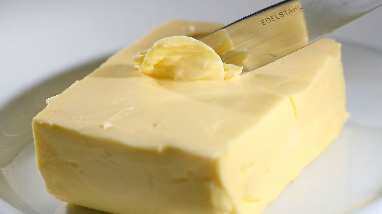 Butter - ein Lieferant für das Fett, das Menschen in ihrem Körper einlagern.