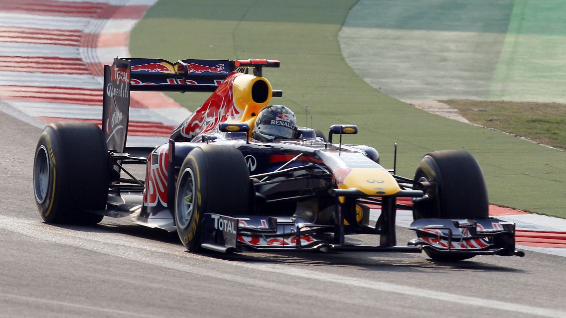 Weltmeisterlich: Sebastian Vettel.