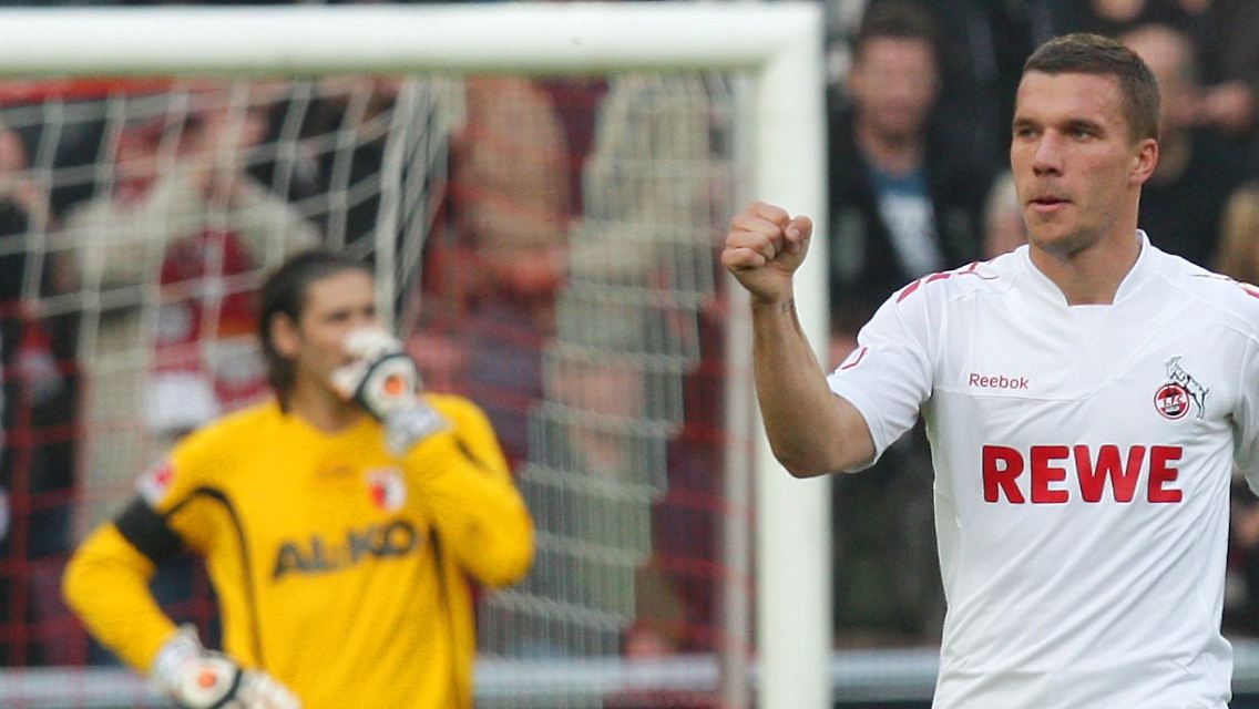 Doppelt hält besser: Lukas Podolski, 1. FC Köln.
