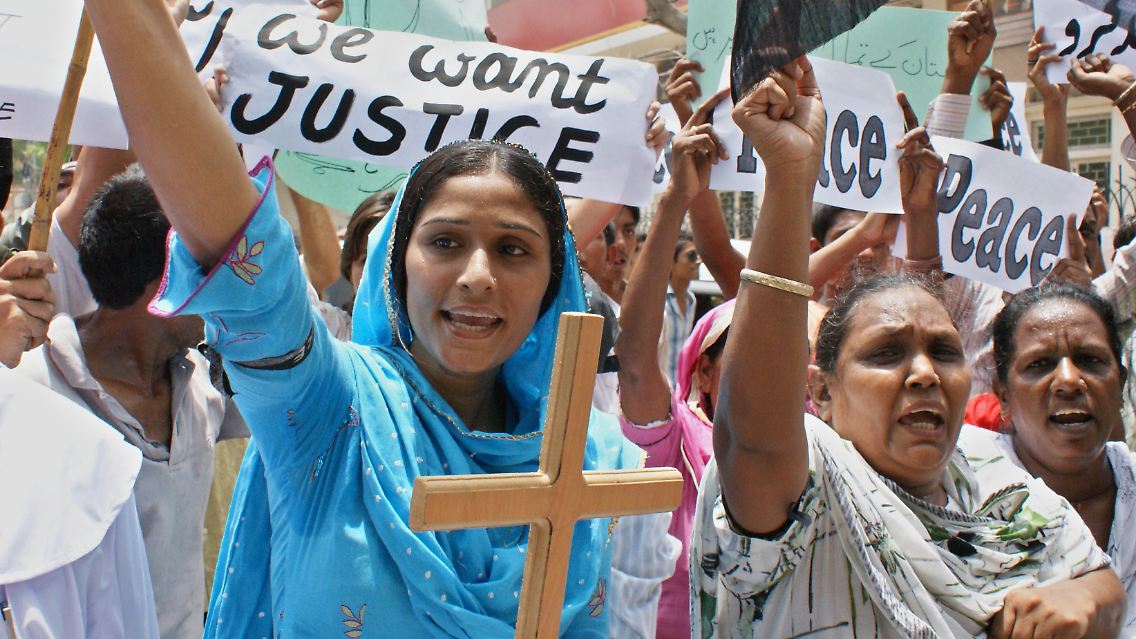 Die Christen sind in Pakistan eine Minderheit.