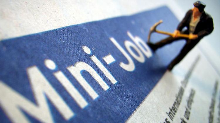Minijobber dürfen 50 Euro mehr verdienen.