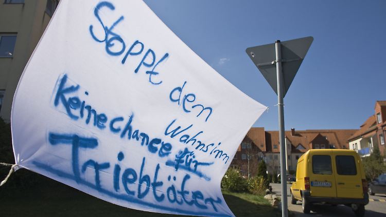 Bürgerprotest in Joachimsthal: Die Freilassung von Werner K. vor über einem Jahr brachte die Gemüter auf.