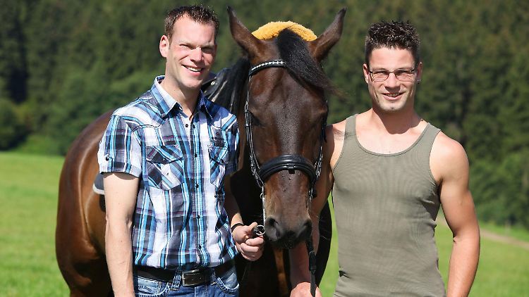 Philipp (l.) und Veit (r.). Ein Bild aus glücklicheren Tagen.