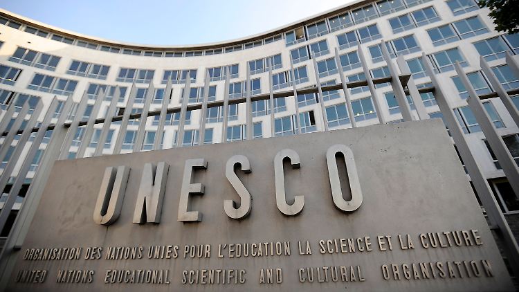Das Hauptquartier der UNESCO in Paris.