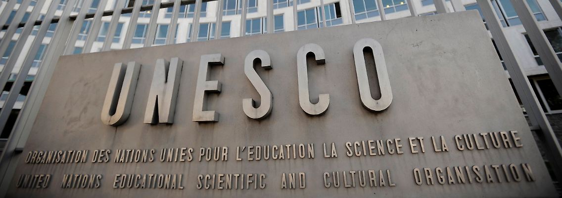 Das Hauptquartier der UNESCO in Paris.