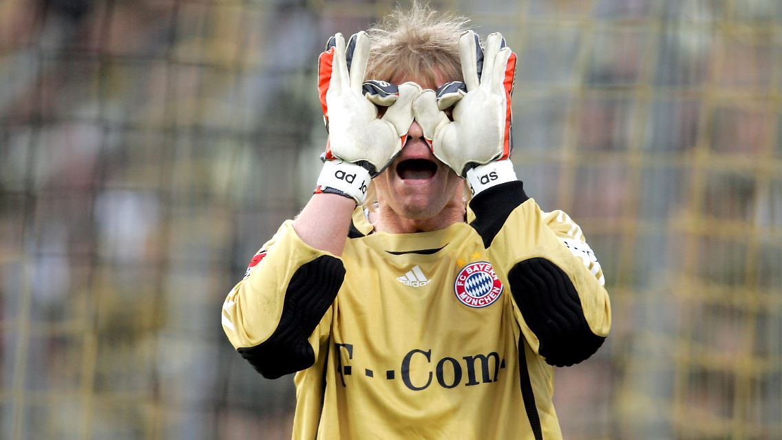 Da war was los: Oliver Kahn 2007.