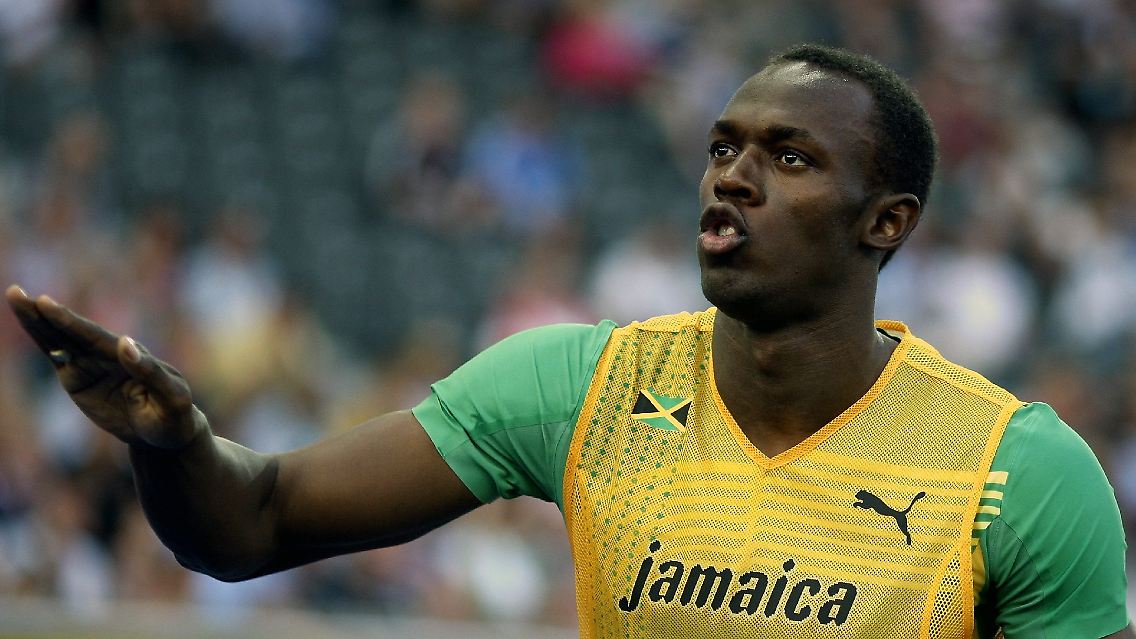 Locker ins Halbfinale: Usain Bolt.