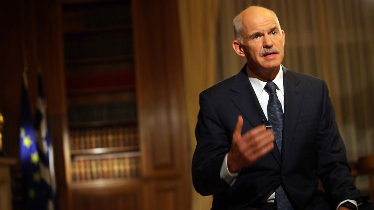 Papandreou will sich die Unterstützung der Griechen holen.