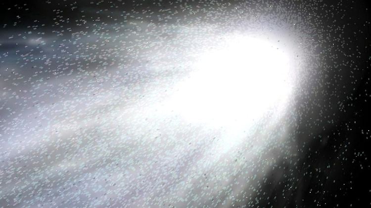 Schon 2004 hatte die Nasa-Sonde "Stardust" den Kometenstaub eingesammelt.