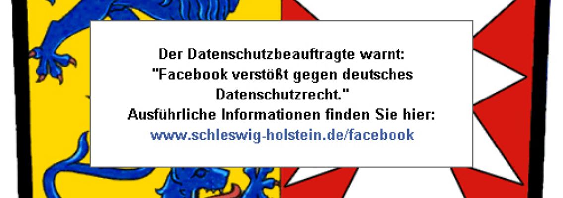Eine Warnung ist vorhanden - aber der "Gefällt mir"-Knopf funktioniert.
