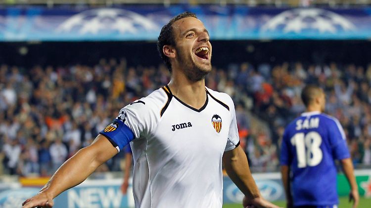 Roberto Soldado traf in der 65. Minute aus dem Nichts zum 2:1 für Valencia - davon erholte sich Leverkusen nicht mehr.