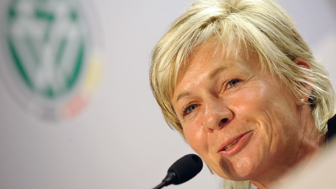Gut präpariert: Silvia Neid.