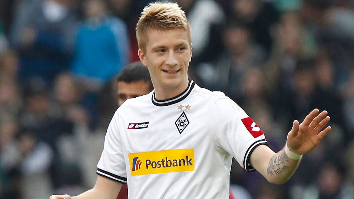 Es ist ja nicht so, dass er nie ein Tor schießt: Marco Reus hat für Borussia Mönchengladbach in der Saison schon fünfmal getroffen. Mehr als jeder andere in seiner Mannschaft.