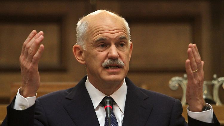 Papandreou bietet seinen Rücktritt an. "Es lief sehr zivilisiert ab", heißt es.