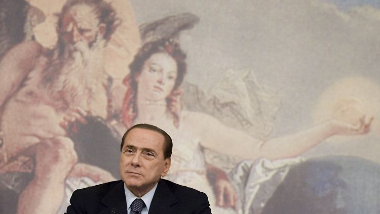 Ein schwerer Tag für den Machtmenschen Berlusconi.