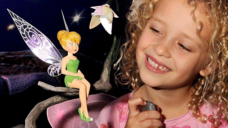 Die Elfe Tinkerbell ist die kKleinste Figur im Wachsfigurenkabinett Madame Tussauds.