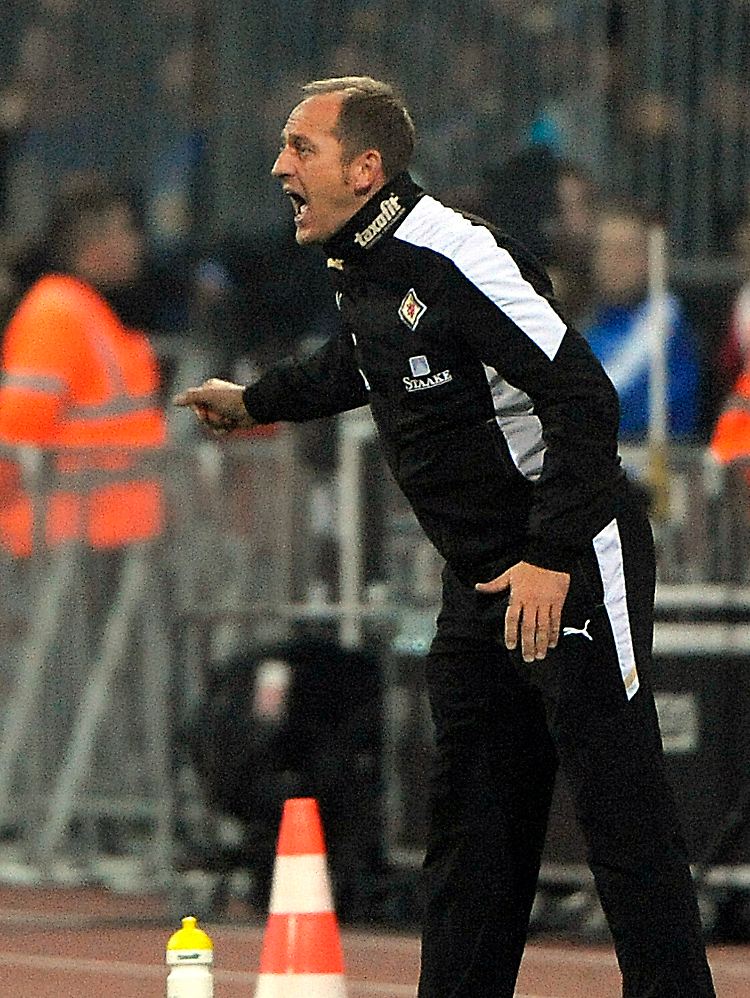 Thorsten Lieberknecht sah ein gutes Spiel - das seine Braunschweiger allerdings verloren.