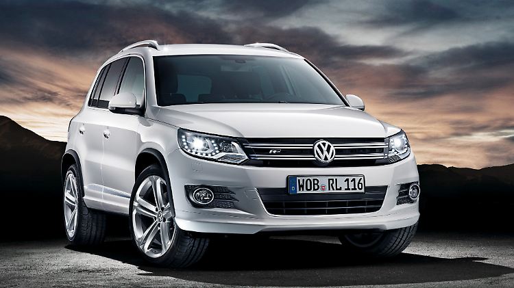 Der VW Tiguan R-Line.