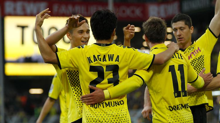 Meisterlich: Der BVB schickte den VfL Wolfsburg mit fünf Gegentoren nach Hause.