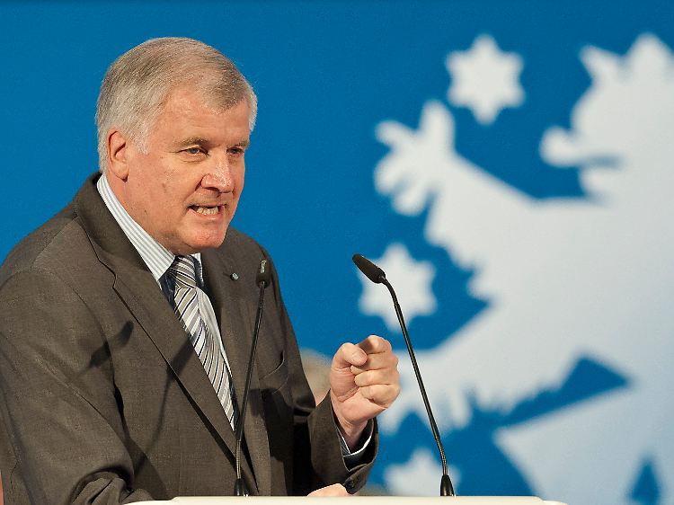 Seehofer war als Gastredner auf dem CDU-Parteitag in Thüringen eingeladen.