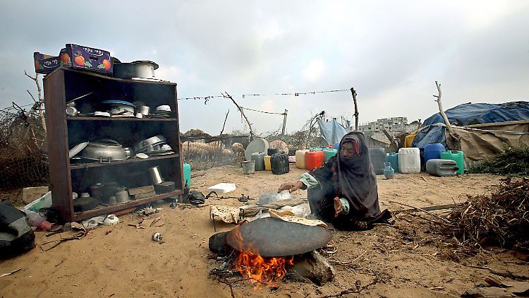 Für die palästinensischen Gebiete, hier eine Szene nahe Gaza-Stadt, ermitteln die UN eine extrem niedrige Armutsquote - das überrascht. Vor allem, weil die Organisation sonst oft auf die Armut dort hinweist.