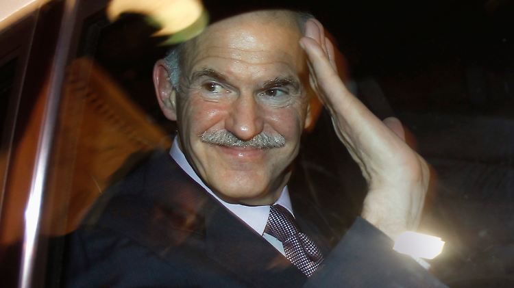 Papandreou wird sein Amt aufgeben.