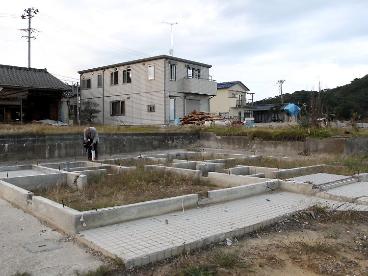 So sieht es jetzt in der Katastrophenregion aus: der Küstenort Toyoma in der Präfektur Fukushima.