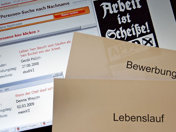 Welche private Daten man im Netz öffentlich zu gänglich macht, will gut überlegt sein.