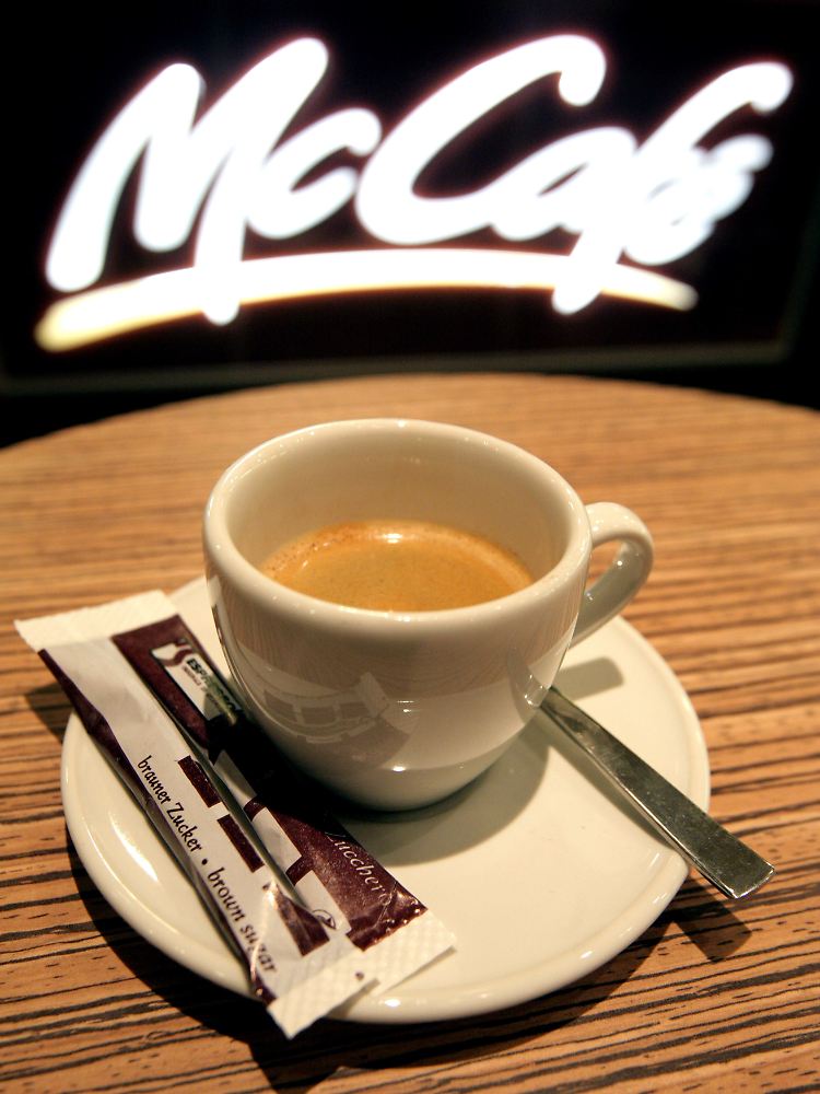 McDonald's betreibt in Deutschland rund 1350 Restaurants, davon 585 mit Café.