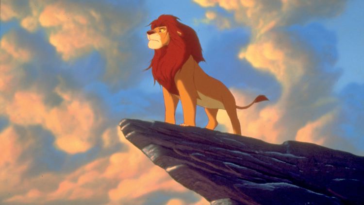 Ein Herrscher - fast - zum Anfassen: "Der König der Löwen".