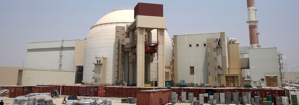 Das Atomkraftwerk in Buschehr im Südiran.