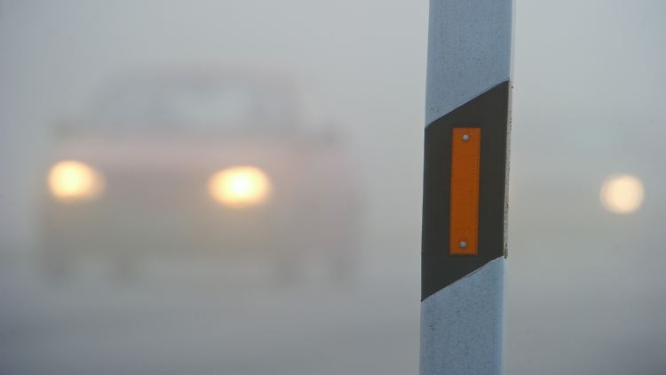 Nebel beeinträchtigt die Sicht erheblich.
