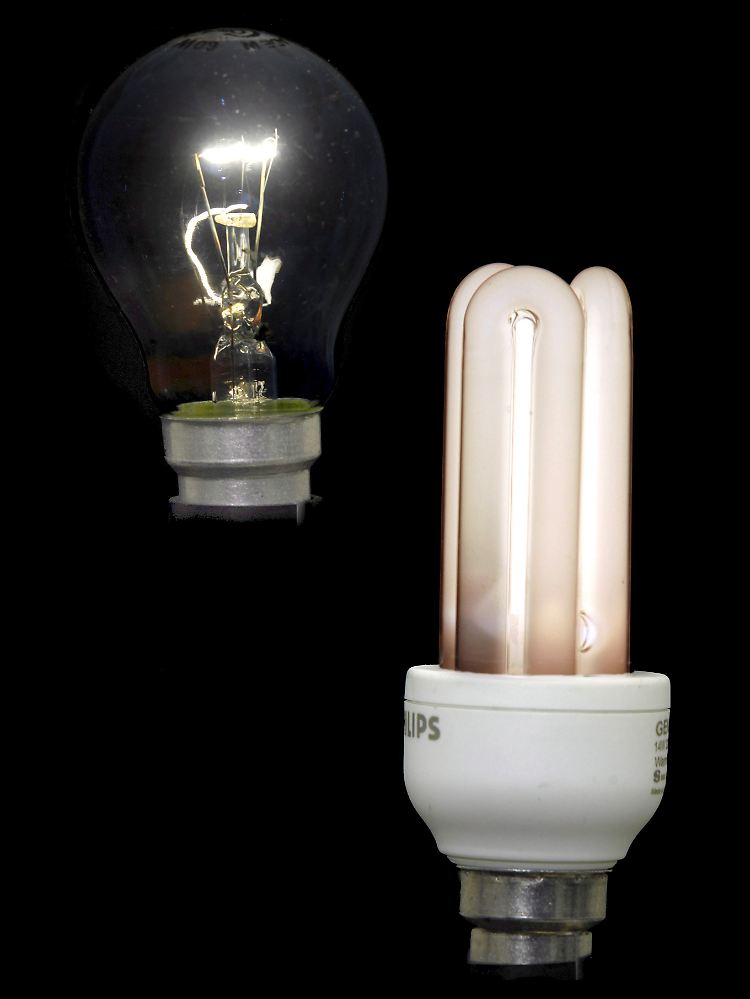 Alt gegen neu, warm gegen kühl - Gabriel und Trittin verteidigten die Vorzüge der Energiesparlampen.
