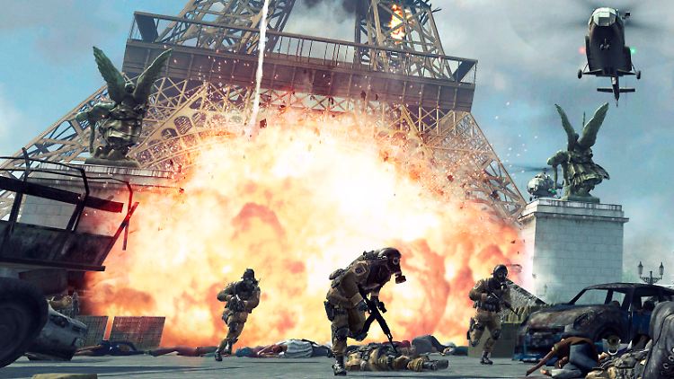 Call of Duty: Kampf unterm Eiffelturm.