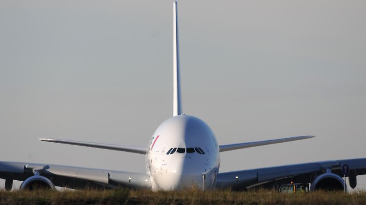 Air France fliegt auch den Riesen-Airbus A380.