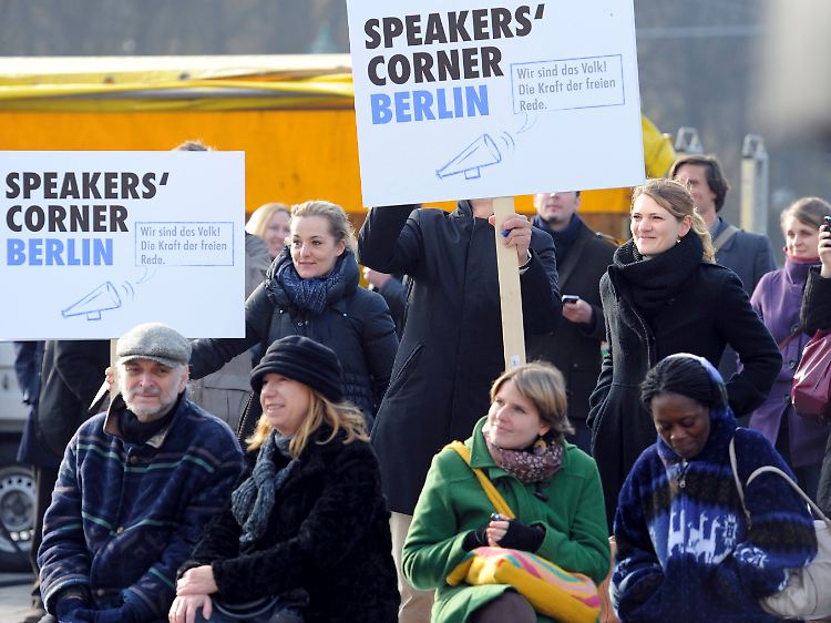 Bald sollen auch in Berlin die Bürger ihre Meinungsfreiheit bis zur Schmerzgrenze üben können.
