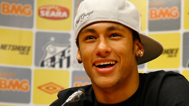 So sieht ein kommender Weltstar aus: Neymar.