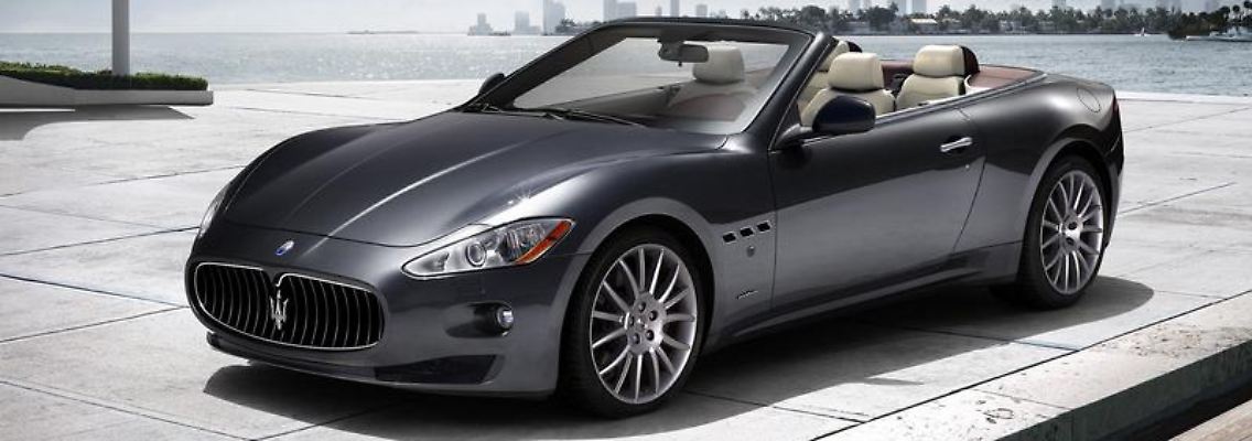 Zwei Türen, vier Sitze und nach oben offen: Das neue GranCabrio von Maserati wird auf der IAA vorgestellt.